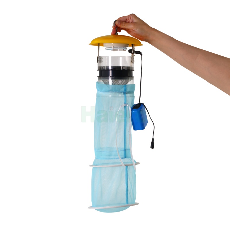 Battery Powered Mosquito Fly Detector Insect Trap Outdoor Hanging Flying Pest Monitor Catcher